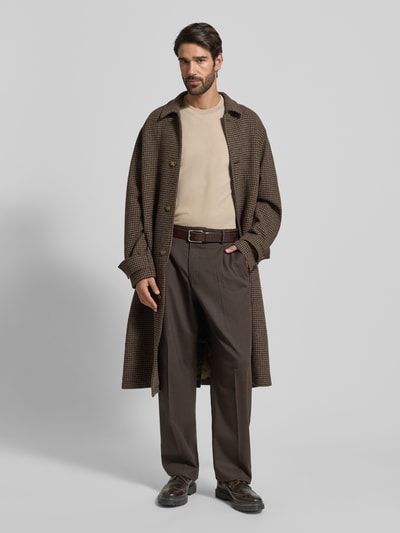 JOOP! Collection T-shirt met labeldetail, model 'Achilleas' Zand - 1