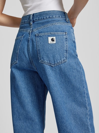 Carhartt Work In Progress Loose Fit Jeans im 5-Pocket-Design Modell 'Jane' Jeansblau 3