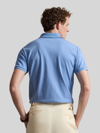 Polo Ralph Lauren regular fit poloshirt van puur katoen Lichtblauw - 5