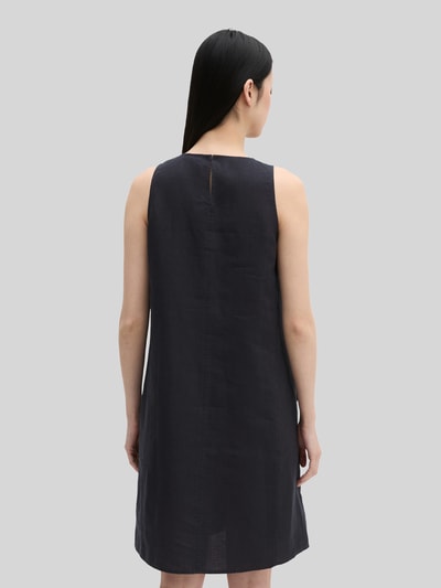 Marc O'Polo Leinenkleid in A-Linie mit Eingrifftaschen Marine 5