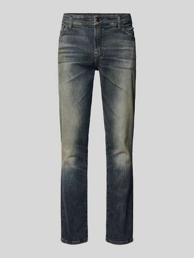 BOSS Orange Regular fit jeans in 5-pocketmodel Middengrijs - 2