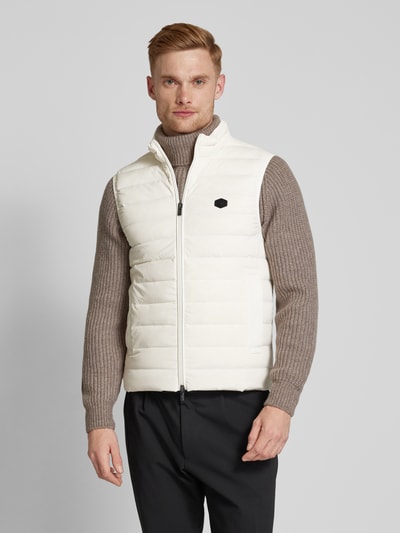 Emporio Armani Bodywarmer met labelpatch Offwhite - 4