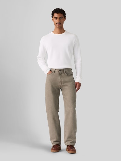 Levi's® Wide Leg Jeans aus reiner Baumwolle im 5-Pocket-Design Mittelgrau Melange 1