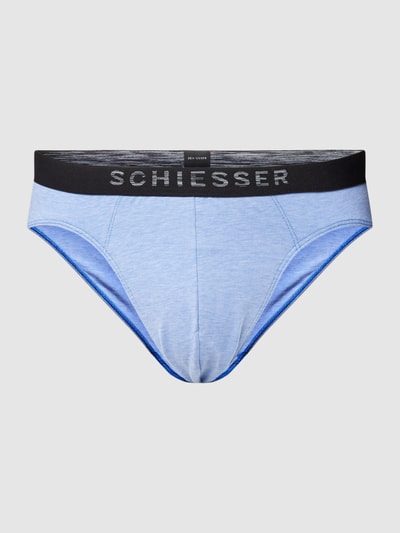 Schiesser Slip met elastische band Bleu - 2