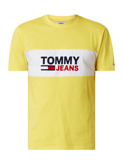 Tommy Jeans T-Shirt aus Bio-Baumwolle  Gelb 2