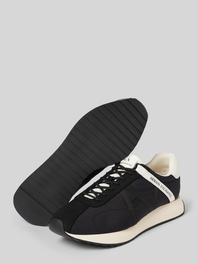 ARMANI EXCHANGE Sneakers met labeldetail Wit - 3