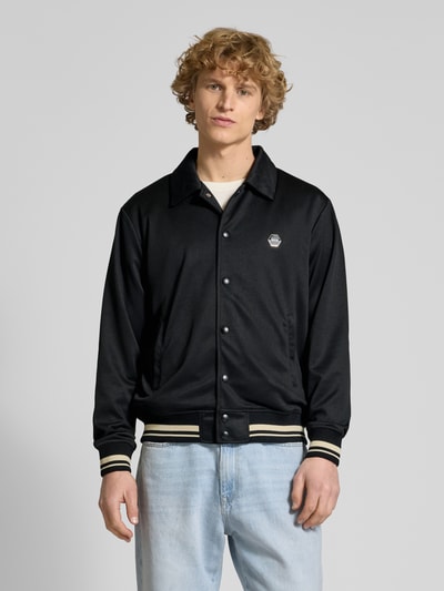 Balr. College-Jacke mit Umlegekragen und Label-Detail Black 4