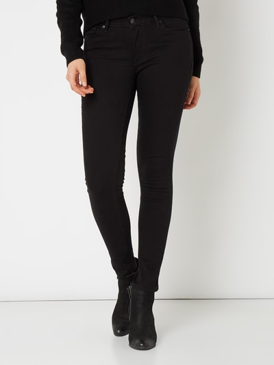 Levi's® 711™ Skinny jeans Black Sheep
 Zwart - 4