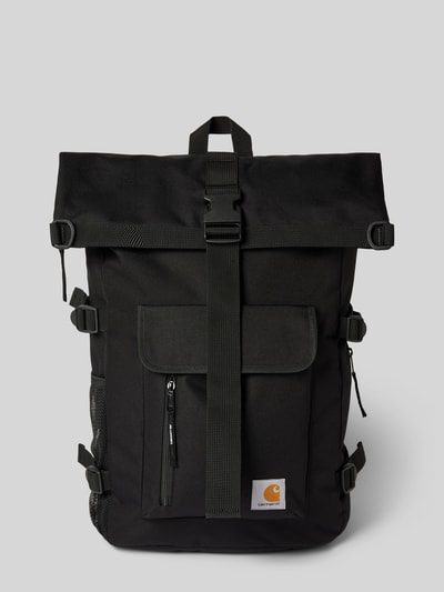 Carhartt Work In Progress Rucksack mit Label-Patch Modell 'PHILIS' Black 1