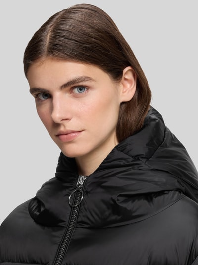 HUGO Relaxed Fit Daunenjacke mit Kapuzenkragen Modell 'Francesca-2' Black 3