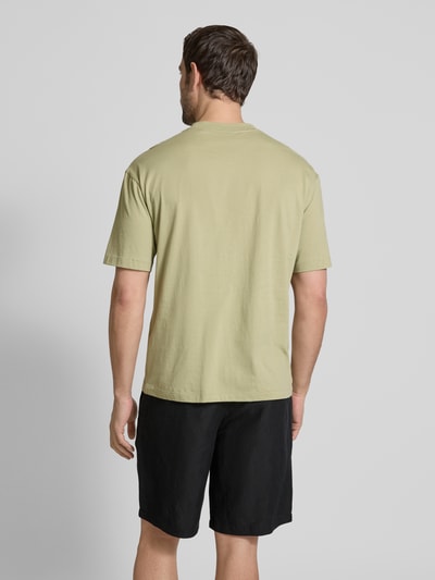 HUGO T-Shirt mit Label-Print Modell 'Duwom' Hellgruen 5