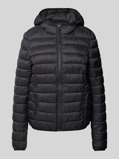 Review Steppjacke mit Kapuze Black 1