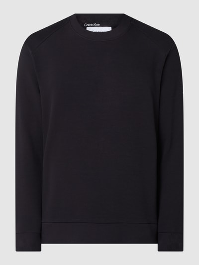 CK Calvin Klein Sweatshirt aus Twill Jersey Black 2