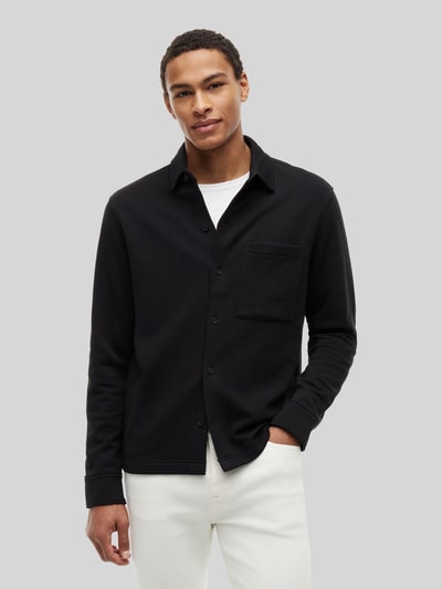 Tommy Hilfiger Kurtka koszulowa o kroju regular fit z czystej bawełny Czarny 4