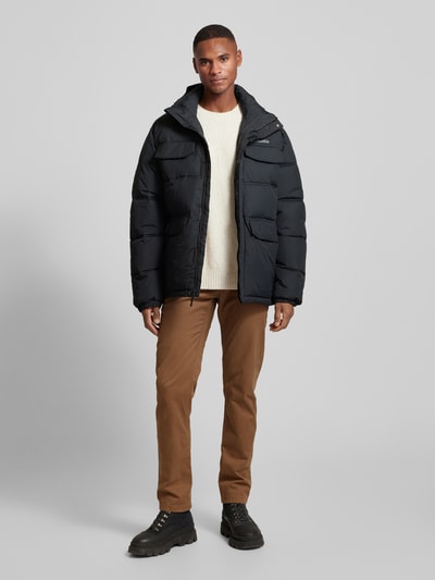 COLUMBIA Jacke mit Kapuze und Pattentaschen Modell 'LANDROAMER' Black 1