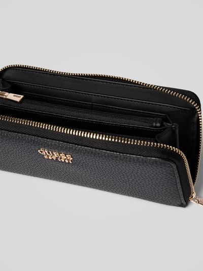 Guess Portemonnee in leerlook, model 'BRENTON' Zwart - 3