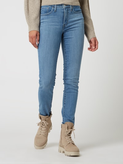 Levi's® 300 Jeansy o kroju shaping skinny fit z dodatkiem streczu model ‘311’ Niebieski 4