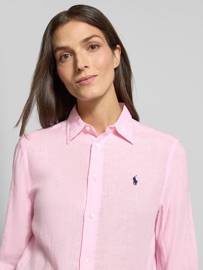 Polo Ralph Lauren Overhemdblouse met knoopsluiting Camel - 3