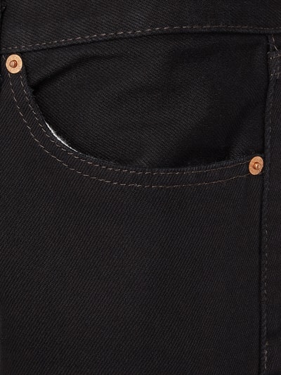 Levi's® Regular Fit Jeans aus Baumwolle Modell '505' Black 2