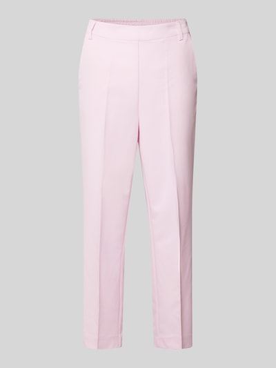 Kaffe Broek in verkorte pasvorm, model 'KASAKURA' Roze - 2