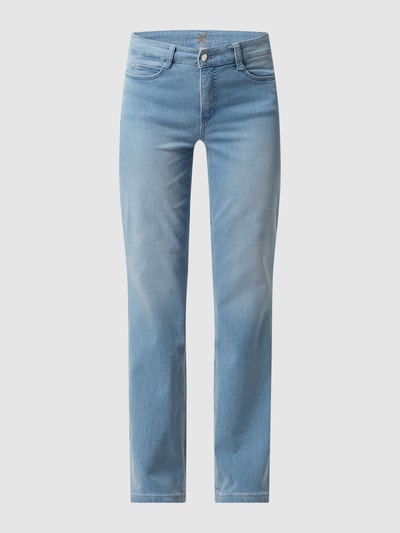 MAC Straight Leg Jeans mit Stretch-Anteil  Modell 'Dream'  Hellblau 2