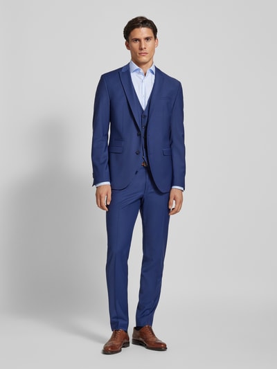 Jake*s Regular Fit Business-Hemd mit Haifischkragen Bleu 1