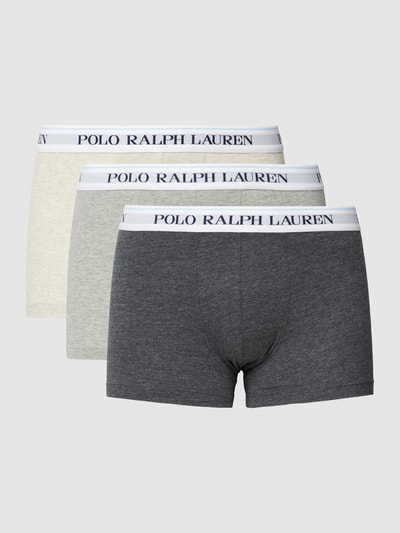 Polo Ralph Lauren Underwear Obcisłe bokserki z detalami z logo w zestawie 3 szt. Średnioszary melanż 2