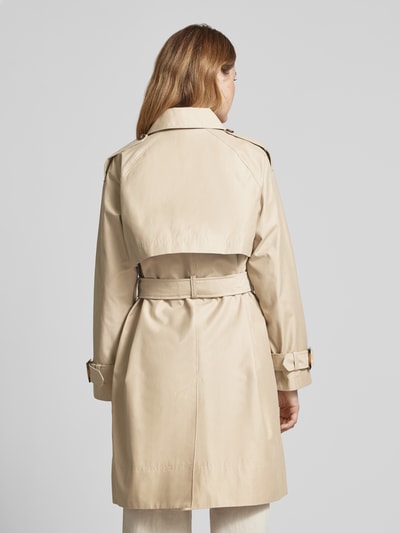 Barbour Trenchcoat mit Taillengürtel Modell 'MAIA' Sand 5