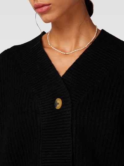 NA-KD Cardigan mit Knopfleiste Black 3