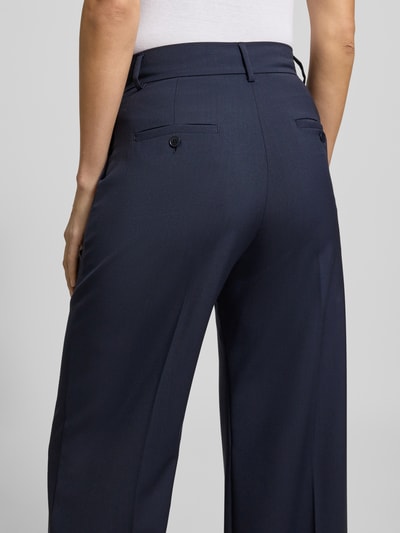 Weekend Max Mara Regular Fit Bundfaltenhose aus reiner Schurwolle Modell 'VISIVO' Marine 3