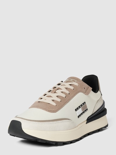 Tommy Jeans Sneakers in colour-blocking-design, model 'RUNNER' Offwhite - 2