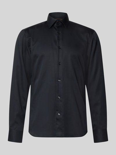 BOSS Regular Fit Businesshemd aus reiner Baumwolle Modell 'H JOE KENT' Black 2