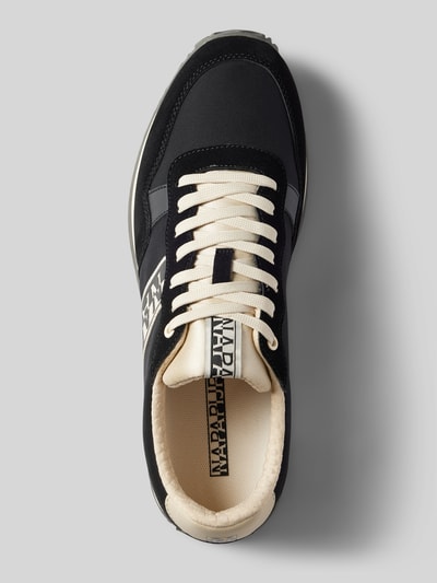 Napapijri Sneakers met labelpatches Zwart - 3