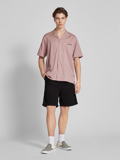 Carhartt Work In Progress Shorts mit elastischem Bund Modell 'FLINT' Black 1