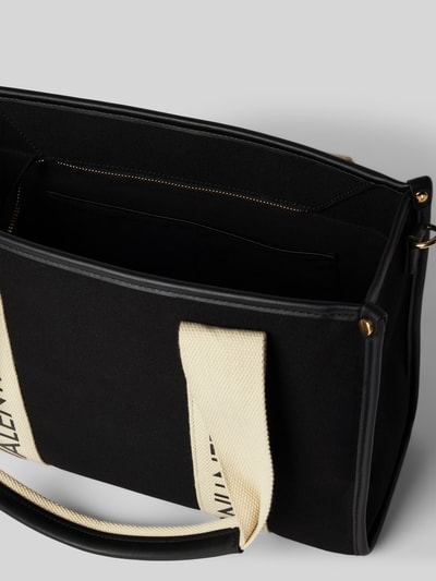 VALENTINO BAGS Handtas met labelprint, model 'CANDLE' Zwart - 4