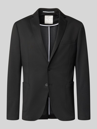 s.Oliver BLACK LABEL 2-Knopf-Sakko mit Viskose-Anteil Black 2