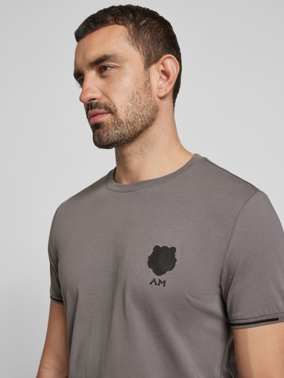 Antony Morato T-Shirt mit Motiv-Print Oliv 3