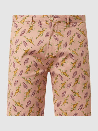 Scotch & Soda Korte chino met stretch, model 'Stuart' Roze - 2