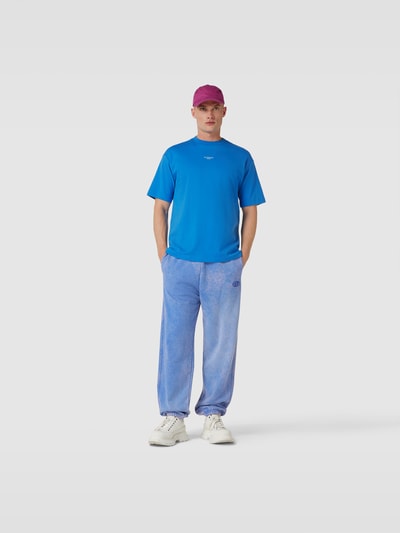 Diesel Sweatpants in melierter Optik Bleu Melange 1