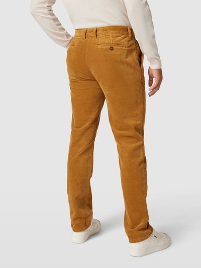 Christian Berg Men Cordhose mit Stretch-Anteil Dunkelgelb 5