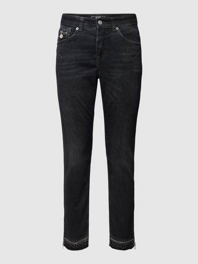 MAC Slim fit jeans met siersteentjes Middengrijs - 2