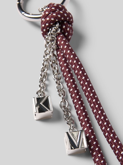 MICHAEL Michael Kors Tashanger met labelapplicaties, model 'CHARMS NOVELTY' Bordeaux - 2