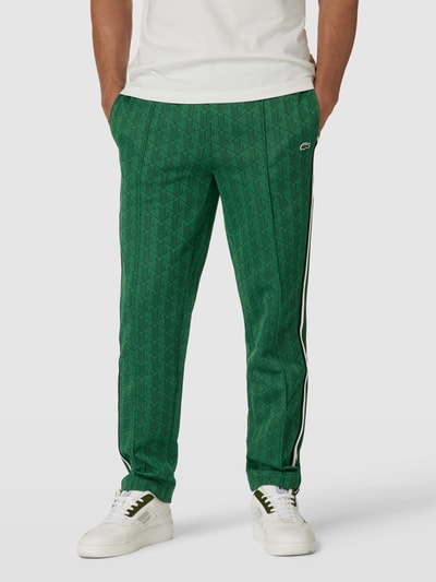 Lacoste Sweatpants mit Allover-Muster Gruen 4