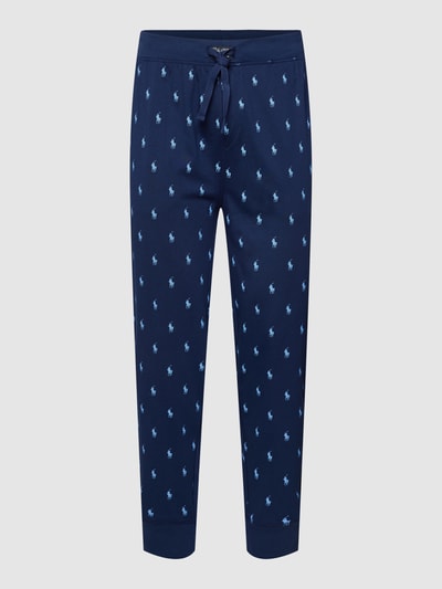 Polo Ralph Lauren Underwear Sweatpants mit Allover-Muster Modell 'LIQUID' Marine 2