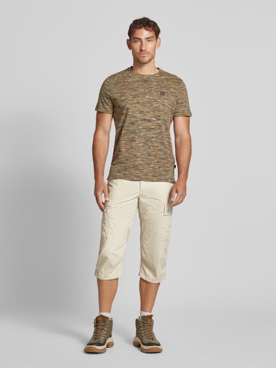 camel active Regular Fit Caprihose mit Cargotaschen Beige 1
