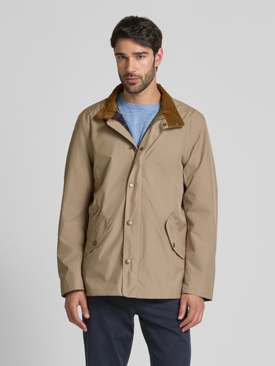 Barbour Jacke mit Pattentaschen Modell 'SPOONBILL' Sand 4