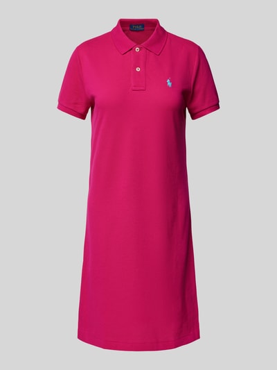 Polo Ralph Lauren Polokleid mit Logo-Stitching Pink 2