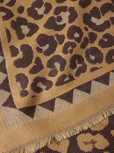 Codello Sjaal met ingesloten boorden Beige - 2