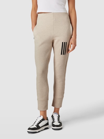 ADIDAS SPORTSWEAR Sweatpants mit Label-Print Beige 4