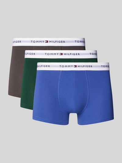 Tommy Hilfiger Trunks mit elastischem Logo-Bund im 3er-Pack Anthrazit 1